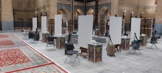برگزاری رویداد «روضه هنر عاشورایی» با حضور پیشکسوتان هنر انقلاب اسلامی در حرم مطهر رضوی