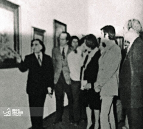 تصاویری کمتر دیده شده از استاد محمود فرشچیان