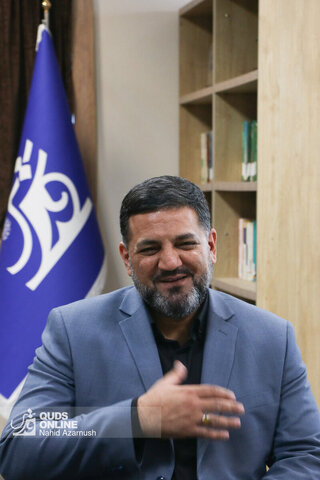 بازدید جمعی از مدیران و شخصیت‌های شهری و استانی از روزنامه قدس