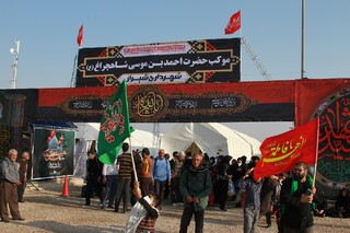 بوشهری‌ها ۸۲ موکب در کشور عراق برپا کردند