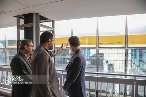 بازدید قائم مقام تولیت آستان قدس رضوی از روزنامه قدس
