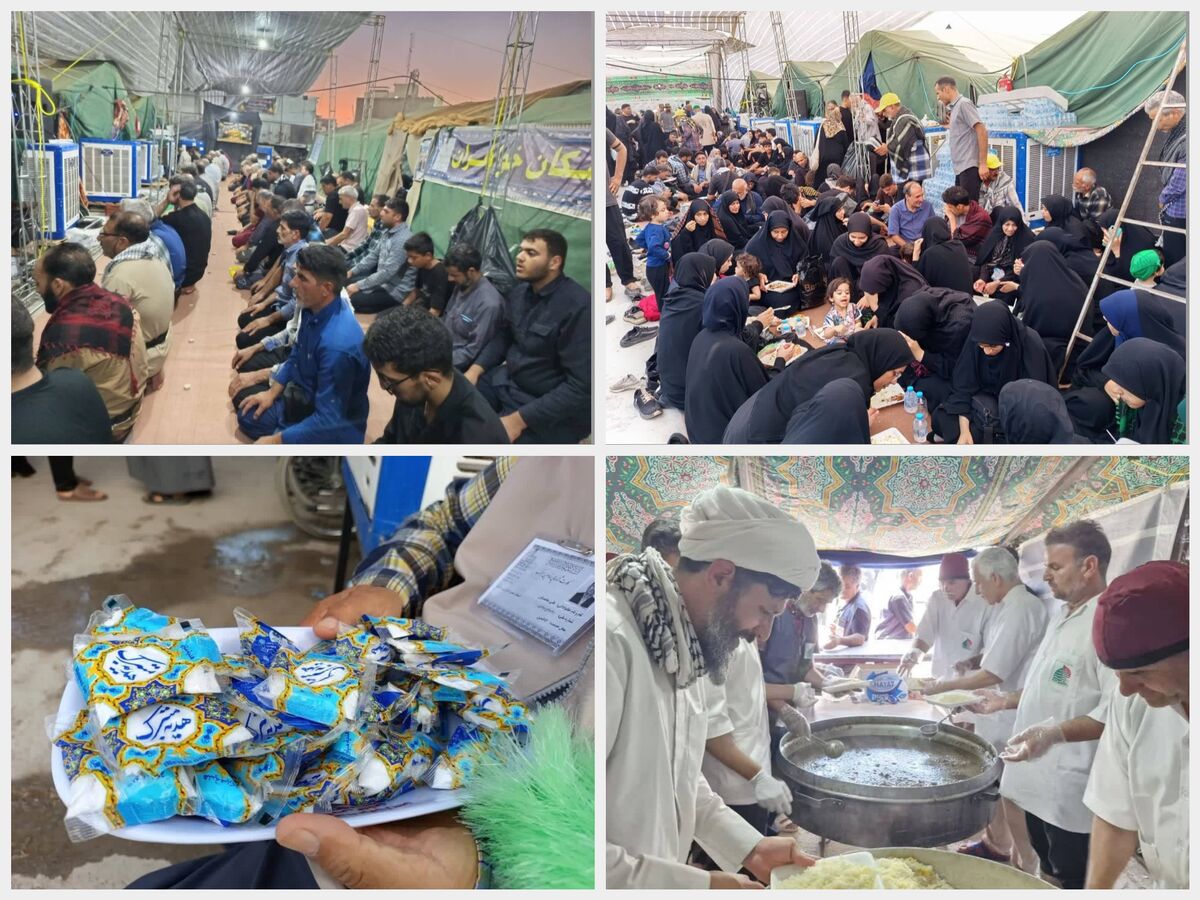 برپایی موکب حضرت حسین بن موسی الکاظم(ع) در شهر کاظمین