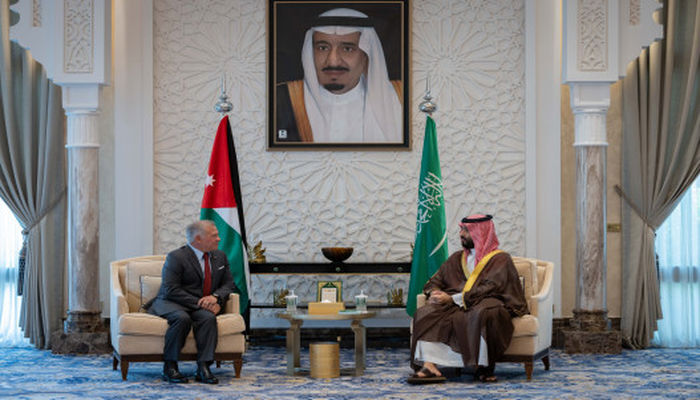 غزه و کرانه باختری؛ محور دیدار پادشاه اردن با ولی‌عهد عربستان