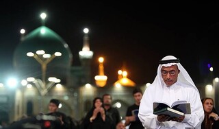 حرم مطهر رضوی میزبان عزاداران غیر ایرانی در اربعین حسینی