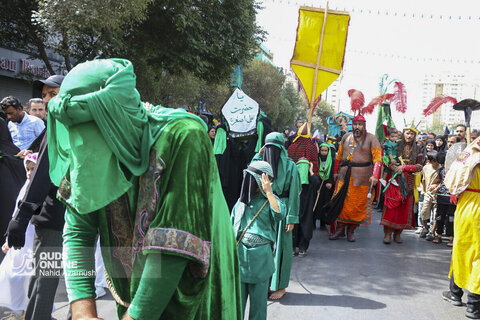 گزارش تصویری I پیاده‌روی جاماندگان اربعین مشهد