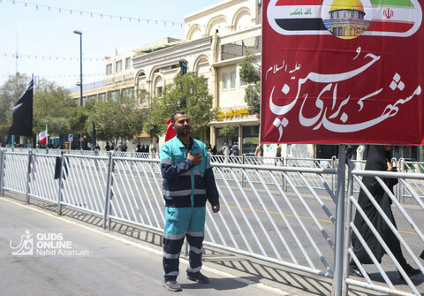 گزارش تصویری I پیاده‌روی جاماندگان اربعین مشهد