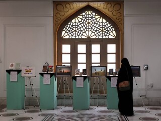 برپایی نمایشگاه «روایت اربعین در قاب کتاب و تصویر» در کتابخانه حرم رضوی