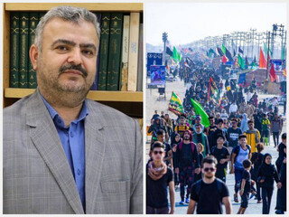رنج پیاده‌روی اربعین؛ تجربه رنج حسین(ع) است