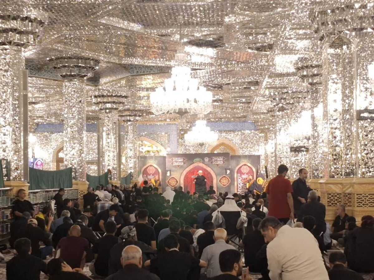 ندای"لبیک یا حسین" زائران عرب زبان در روز اربعین حسینی