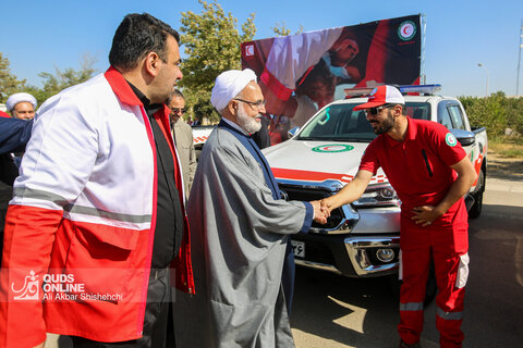 افتتاحیه طرح ملی خدمات یکپارچه جمعیت هلال احمر