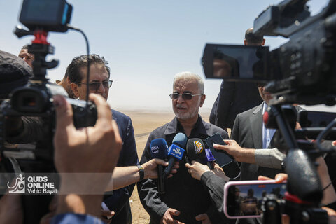 بازدید وزیر کشور از دیوار مرزی شرق کشور