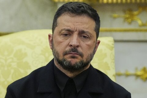 زلنسکی و رهبران اروپایی در کاخ سفید