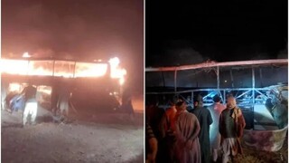 سانحه رانندگی در افغانستان با دست کم ۷۱ کشته