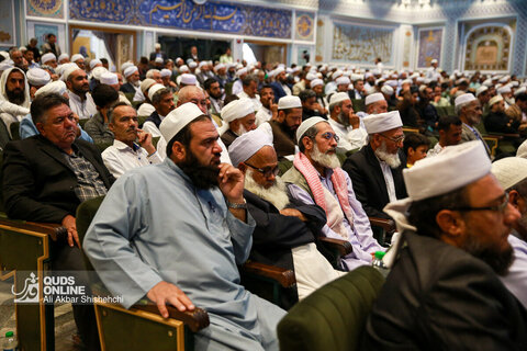 همایش اهل تسنن در حرم مطهر رضوی - مشهد