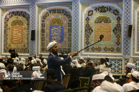 همایش اهل تسنن در حرم مطهر رضوی - مشهد