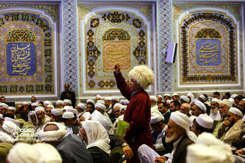 همایش اهل تسنن در حرم مطهر رضوی - مشهد