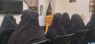 سوگواره "مرثیه آفتاب" با حضور بانوان آذری زبان در حرم مطهر رضوی برگزار شد
