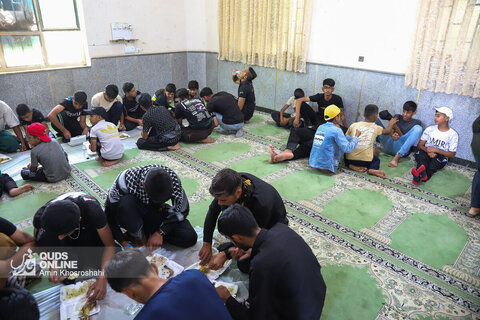 خدمت رسانی به زائران پیاده امام رضا (ع)