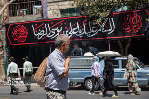 ورود موج اول زائران پیاده امام رضا (ع) به مشهد