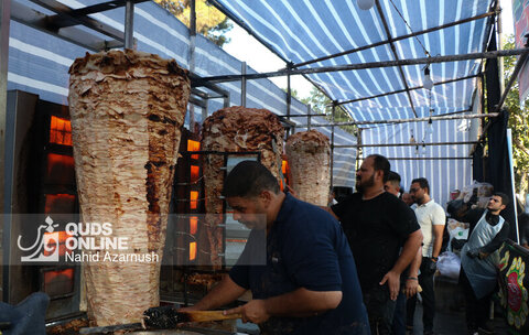موکب های پذیرایی از زائران در مشهد