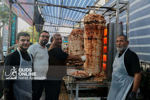 موکب های پذیرایی از زائران در مشهد