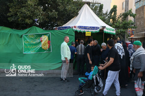 موکب های پذیرایی از زائران در مشهد