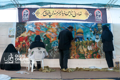 موکب های پذیرایی از زائران در مشهد