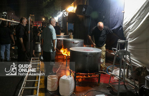 موکب های پذیرایی از زائران در مشهد