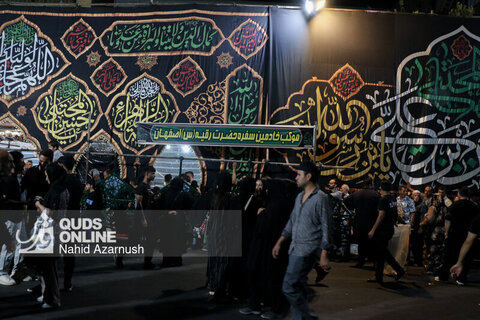 موکب های پذیرایی از زائران در مشهد