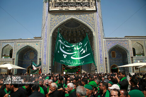 مراسم عزاداری ۲۸ صفر در حرم مطهر رضوی