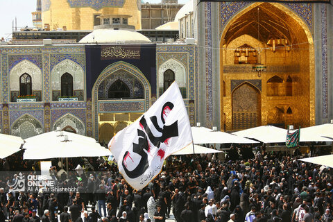 مراسم عزاداری ۲۸ صفر در حرم مطهر رضوی