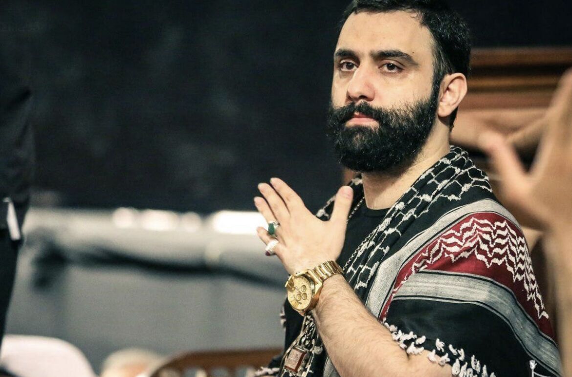 فیلم | نوحه‌خوانی جواد مقدم در صحن غدیر حرم مطهر رضوی