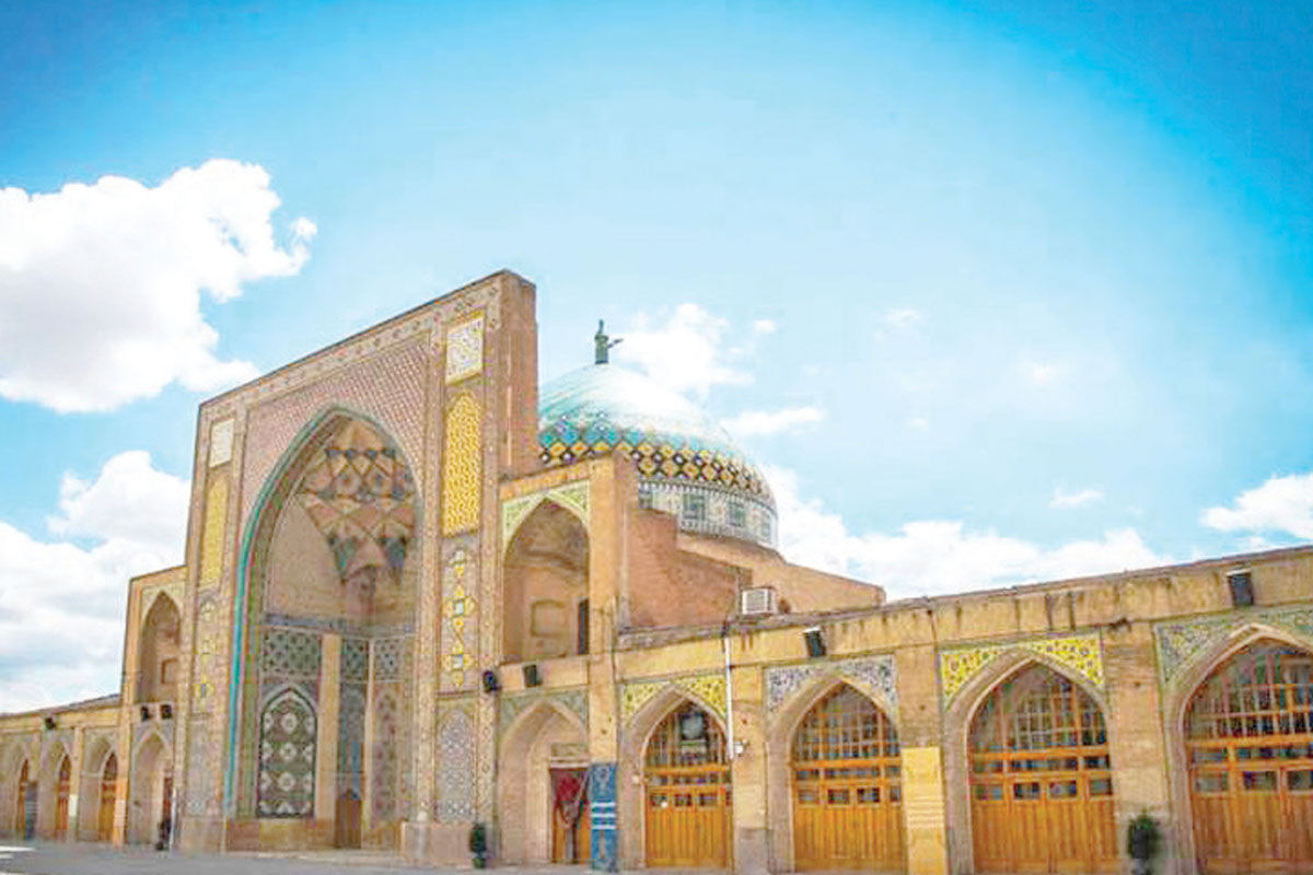 «مسجد جامع قزوین» بزرگ‌ترین و نخستین مسجد جامع ایران
