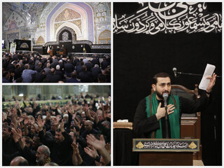 ویژه برنامه شهادت‌نامه‌خوانی در سالروز شهادت امام رضا(ع) برگزار شد