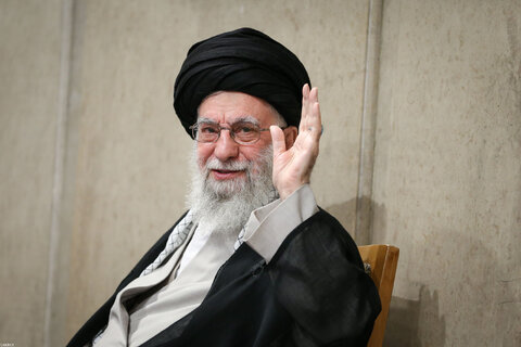 مراسم عزاداری شهادت امام رضا(ع) با حضور مقام معظم رهبری