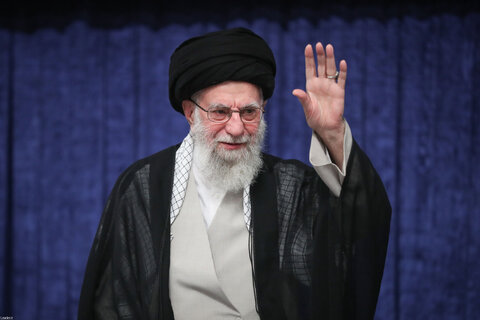 مراسم عزاداری شهادت امام رضا(ع) با حضور مقام معظم رهبری