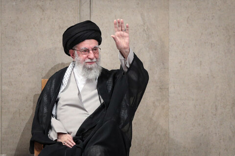 مراسم عزاداری شهادت امام رضا(ع) با حضور مقام معظم رهبری