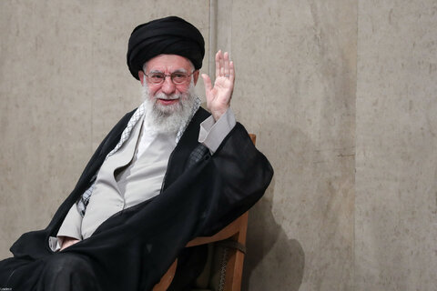 مراسم عزاداری شهادت امام رضا(ع) با حضور مقام معظم رهبری