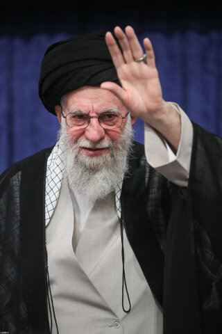 مراسم عزاداری شهادت امام رضا(ع) با حضور مقام معظم رهبری