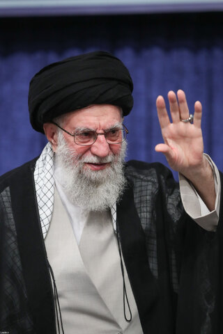 مراسم عزاداری شهادت امام رضا(ع) با حضور مقام معظم رهبری