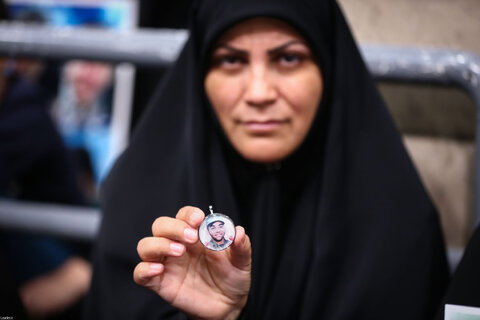 مراسم عزاداری شهادت امام رضا(ع) با حضور مقام معظم رهبری
