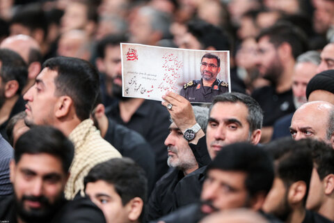 مراسم عزاداری شهادت امام رضا(ع) با حضور مقام معظم رهبری
