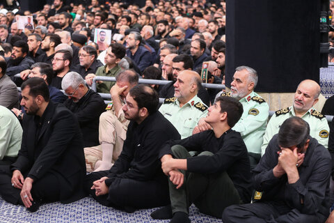 مراسم عزاداری شهادت امام رضا(ع) با حضور مقام معظم رهبری