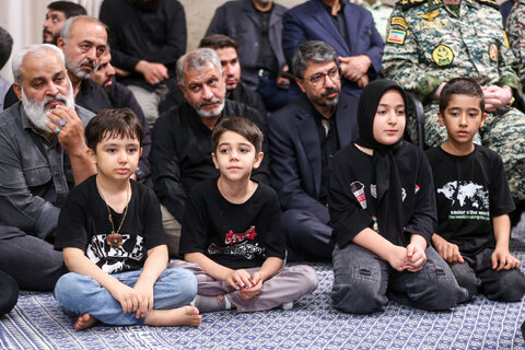 مراسم عزاداری شهادت امام رضا(ع) با حضور مقام معظم رهبری