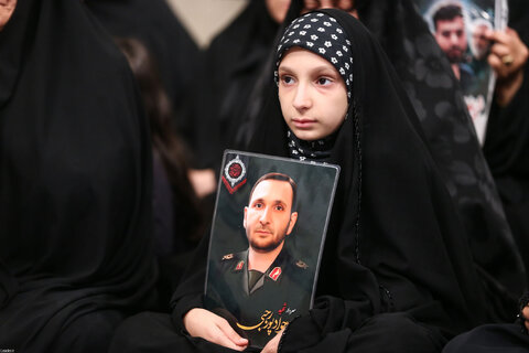 مراسم عزاداری شهادت امام رضا(ع) با حضور مقام معظم رهبری