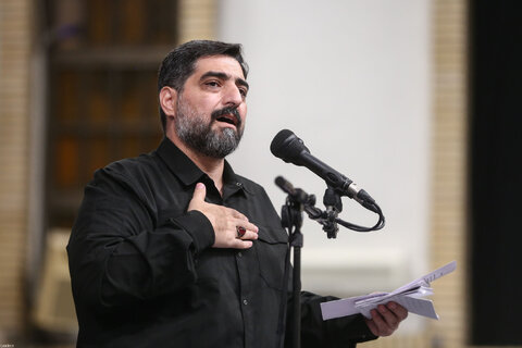 مراسم عزاداری شهادت امام رضا(ع) با حضور مقام معظم رهبری