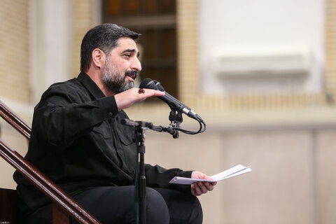 مراسم عزاداری شهادت امام رضا(ع) با حضور مقام معظم رهبری