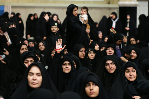 مراسم عزاداری شهادت امام رضا(ع) با حضور مقام معظم رهبری