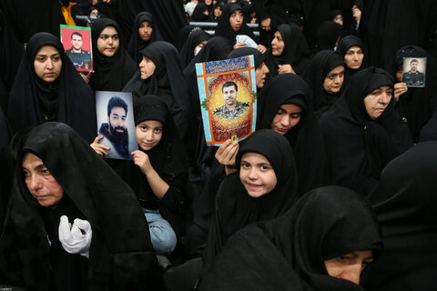 مراسم عزاداری شهادت امام رضا(ع) با حضور مقام معظم رهبری