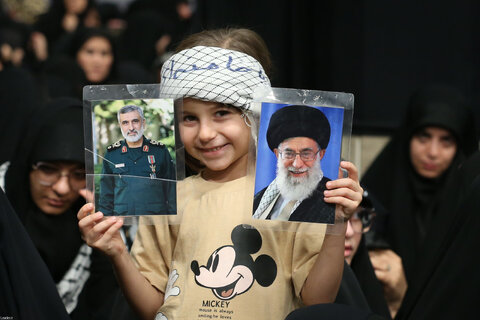 مراسم عزاداری شهادت امام رضا(ع) با حضور مقام معظم رهبری